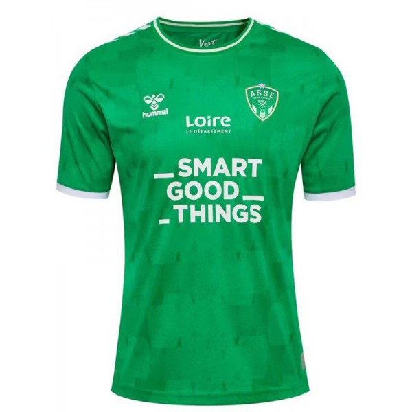 AS Saint-Étienne home jersey ASSE soccer uniform men's first football kit tops sport shirt 2023-2024